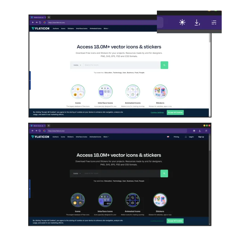 DiFri : Demo-Dark Mode